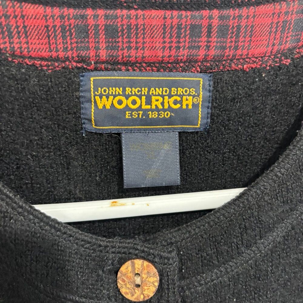 Vintage Woolrich 100% Wool Vest Winter Seasonal Holiday Christmas - Picture 2 of 8